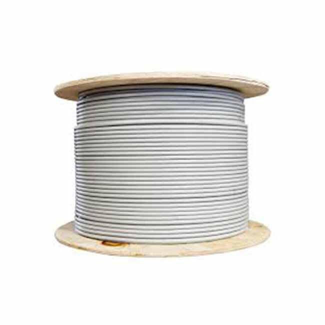Lanview LVN122165 networking cable White 500 m Cat6a F/UTP (FTP) Round