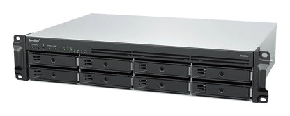 Synology RackStation RS1226+ NAS/storage server Rack (2U) AMD Ryzen V1500B 4 GB DDR4 0 TB Synology DSM Black