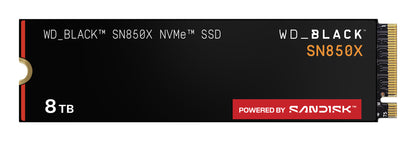Western Digital Black WD_BLACK™ SN850X NVMe™ SSD POWERED BY SANDISK 8 TB