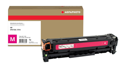 AgfaPhoto Compatible Toner Cartridge, Magenta, Replacement for HP CF213A, 131A, 1800 Pages
