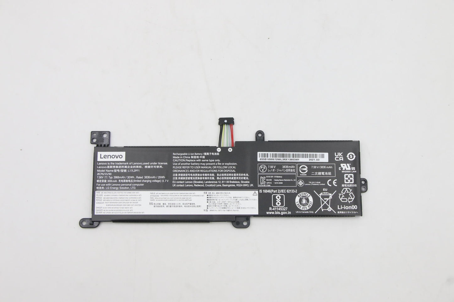 Lenovo 5B10W67260 laptop spare part Battery