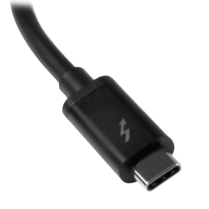 StarTech.com Thunderbolt 3 to Thunderbolt 2 Adapter - TB3 Laptop to TB2 Displays & Devices - Thunderbolt 2 20Gbps or Thunderbolt 1 10Gbps Converter - Thunderbolt 3 Certified- Windows/Mac