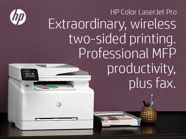 HP LaserJet Pro M283fdw Wireless Multifunction Color Printer, Copier, Scanner; Duplex