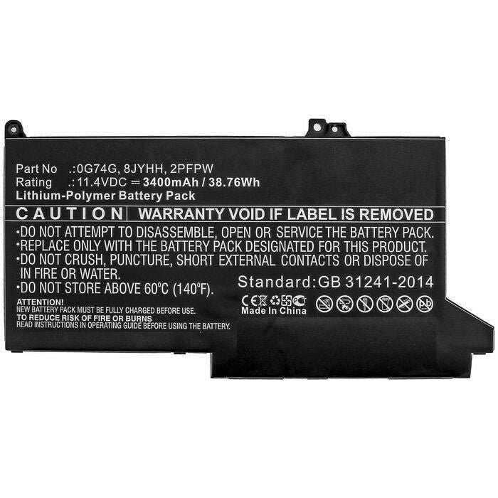 CoreParts 8JYHH-CP laptop spare part Battery