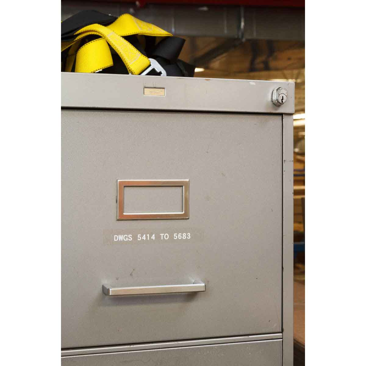Brady M21-750-430-WT-CL printer label Transparent Self-adhesive printer label