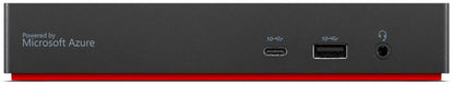 Lenovo 40B20135DK laptop dock/port replicator Wired USB 3.2 Gen 1 (3.1 Gen 1) Type-C Black