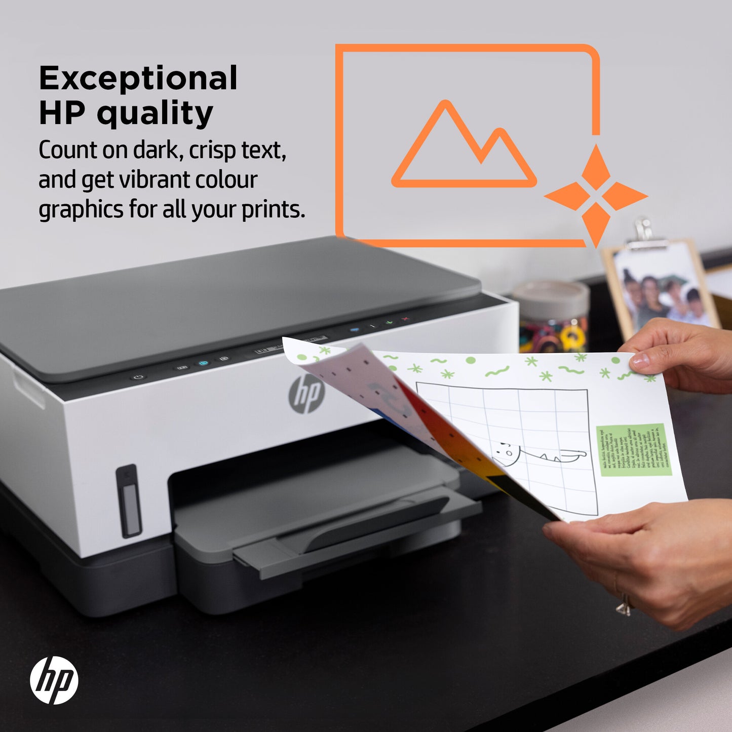 HP Smart Tank 7005 Wireless All-in-One Color Printer, Two-sided printing; Copier, Scanner