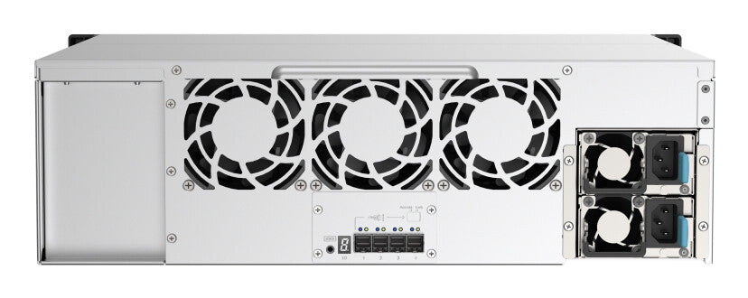QNAP TL-R1620Sep-RP HDD enclosure Black, Grey 2.5/3.5"