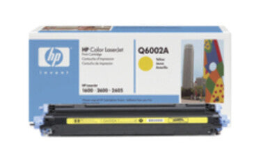 HP Q6002A yellow original LaserJet toner cartridge