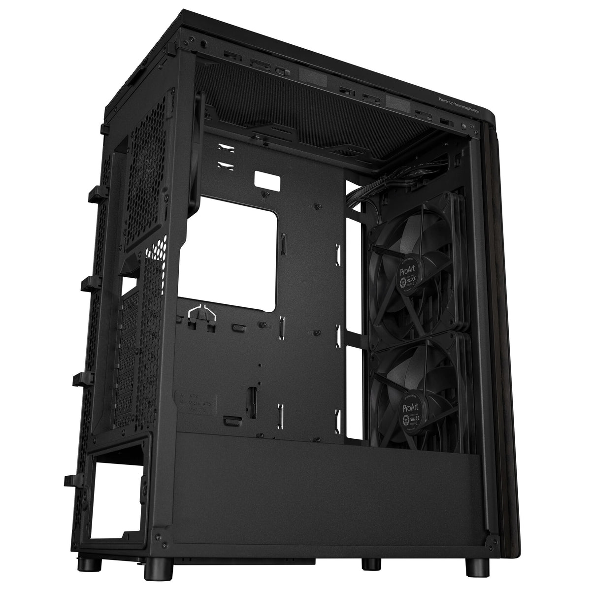 ASUS ProArt PA401 Wood TG PWM (Black) Tower