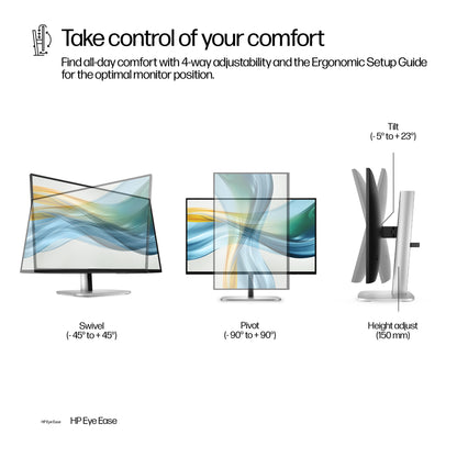 HP Series 5 Pro 23.8 inch FHD USB-C Monitor - 524pu