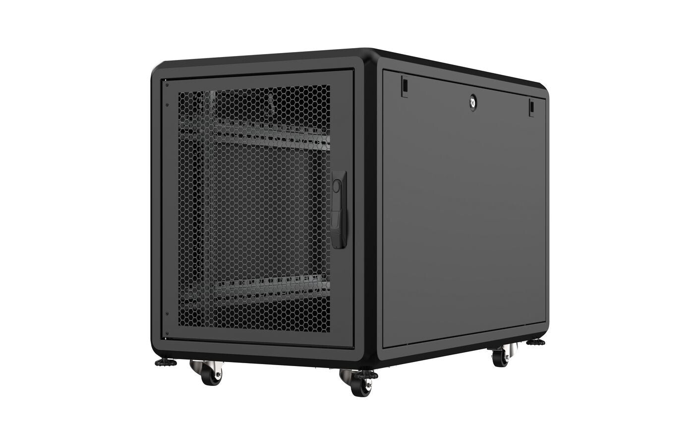 Lanview RSL12U61BL rack cabinet 12U Freestanding rack Black
