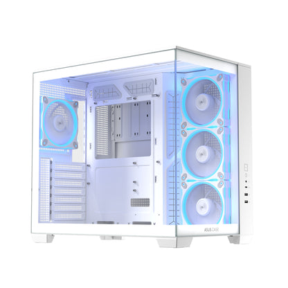 ASUS A32 Plus TG ARGB White Midi Tower