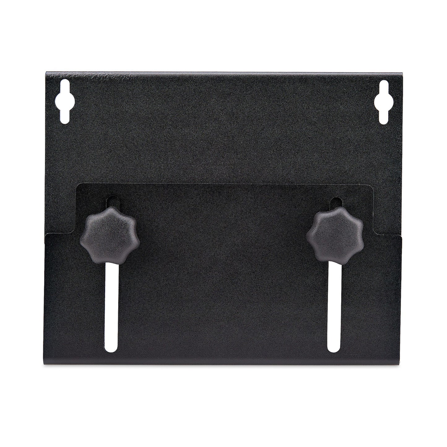 StarTech.com PC Wall Mount Bracket, Supports Desktop Computers Up To 40lb (18kg), Tool-Less Adjustments 1.9-7.8in (50-200mm), Heavy-Duty Wall Mount Shelf/Holder for PC Case/Tower