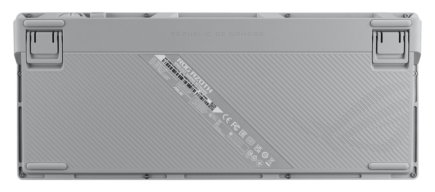 ASUS ROG Azoth keyboard Gaming USB + RF Wireless + Bluetooth White