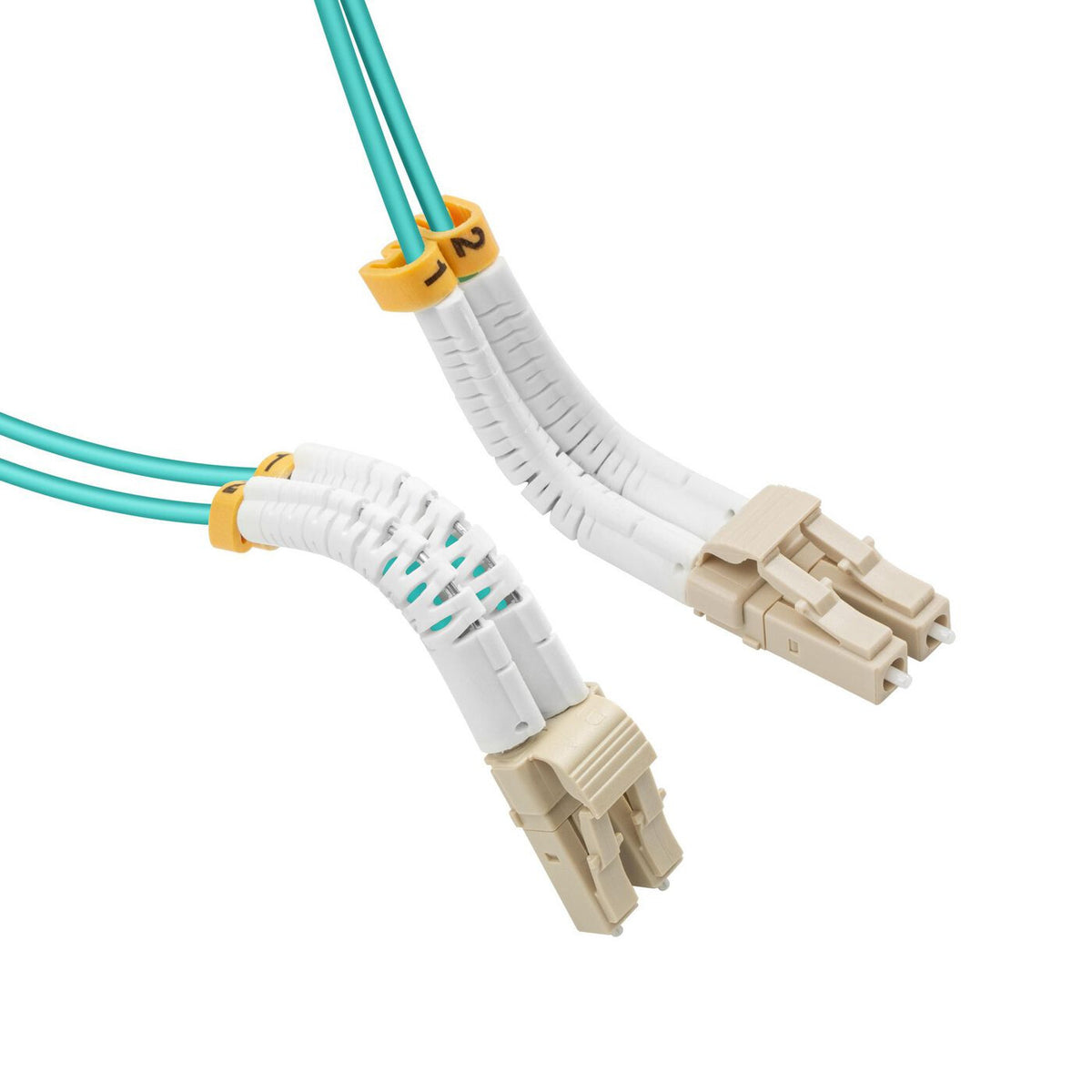Lanview LVO2314705-FLEX InfiniBand/fibre optic cable 0.5 m LC Aqua colour