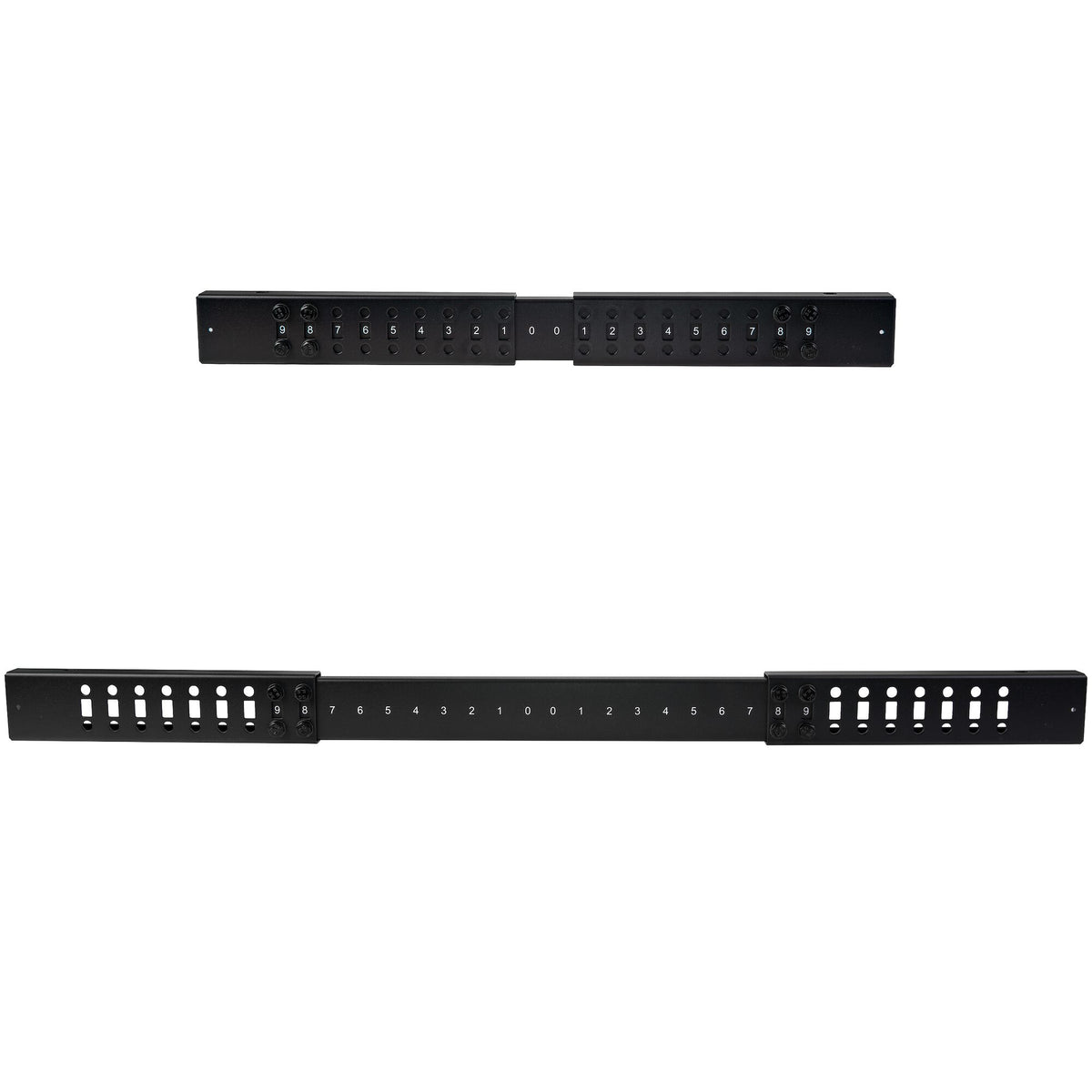 StarTech.com 8U 4-Post Server Rack, 19in Open Frame Rack with 40in (101cm) Mounting Depth and 1200lb (544kg) Weight Capacity, Mobile or Floor Mount IT Rack