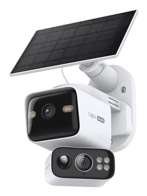 TP-Link Tapo Solar-Pow Dual-Lens Pan/Tilt Sec Cam Kit smart home security kit