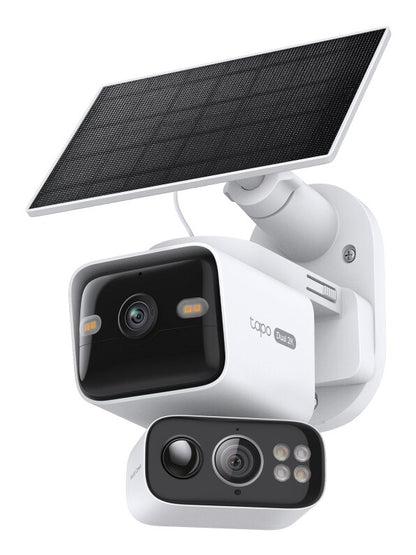 TP-Link Tapo Solar-Pow Dual-Lens Pan/Tilt Sec Cam Kit smart home security kit