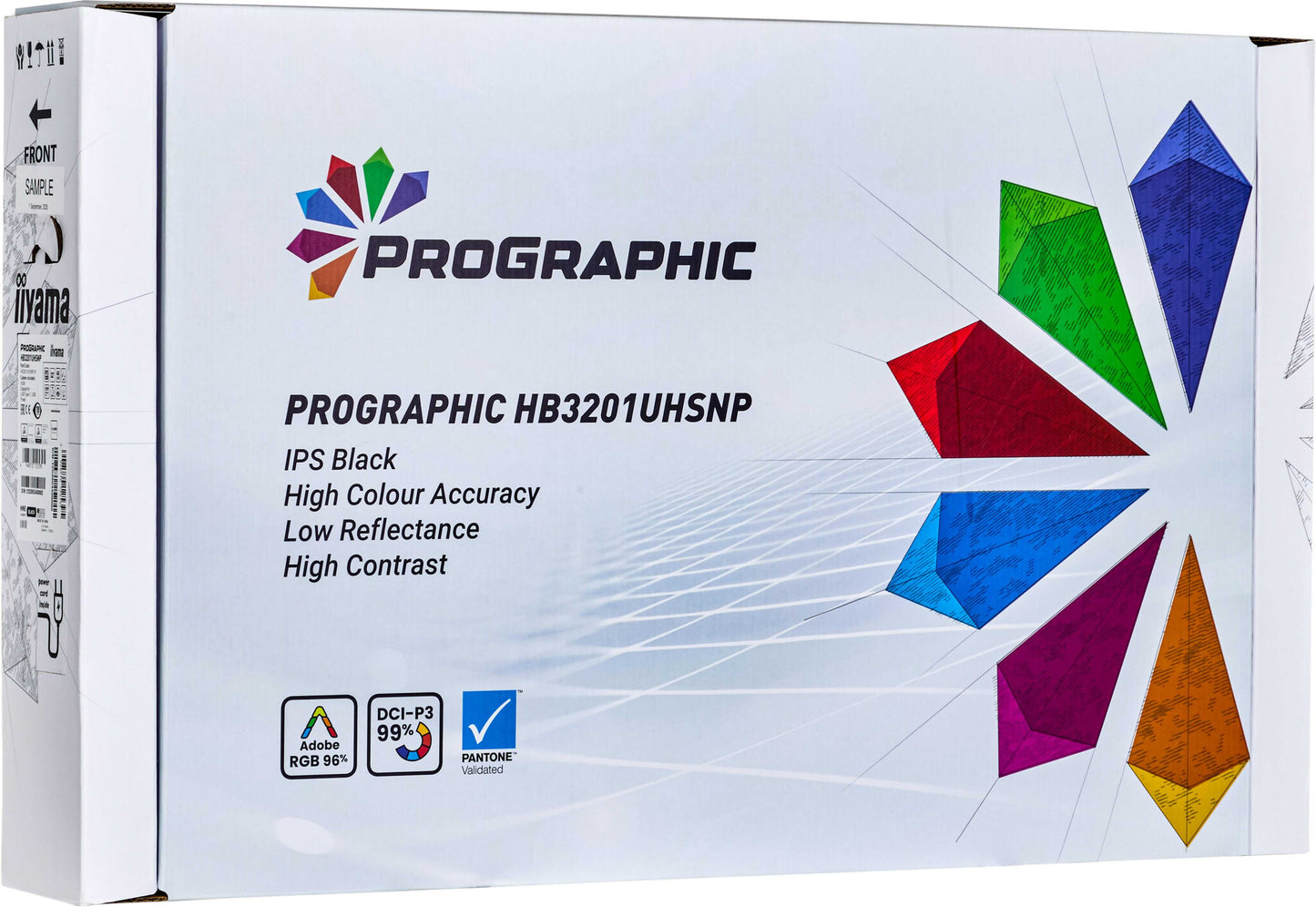 iiyama ProGraphic HB3201UHSNP-B1 computer monitor 80 cm (31.5") 3840 x 2160 pixels 4K Ultra HD Black