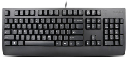 Lenovo Preferred Pro II keyboard Universal USB QWERTY Danish Black