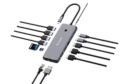 Verbatim CMH-14 USB Type-C 5000 Mbit/s Silver