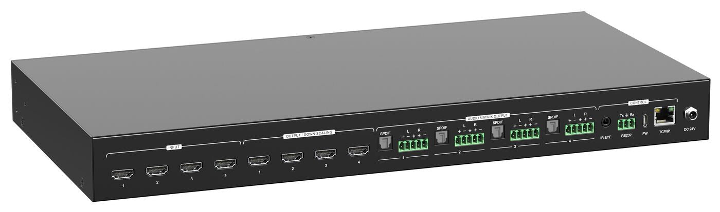 Vivolink HDMI 2.0 4x4, Matrix Fast switcher w/GUI and RS232 control