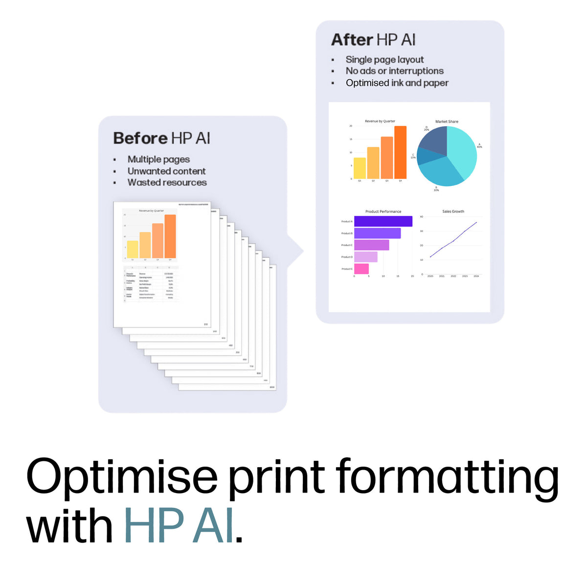 HP OfficeJet Pro 8134e Wireless All-in-One Color Printer, Instant Ink; Two-sided printing