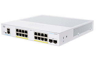 Cisco CBS350-16P-E-2G-EU network switch Managed L2/L3 Gigabit Ethernet (10/100/1000) Silver