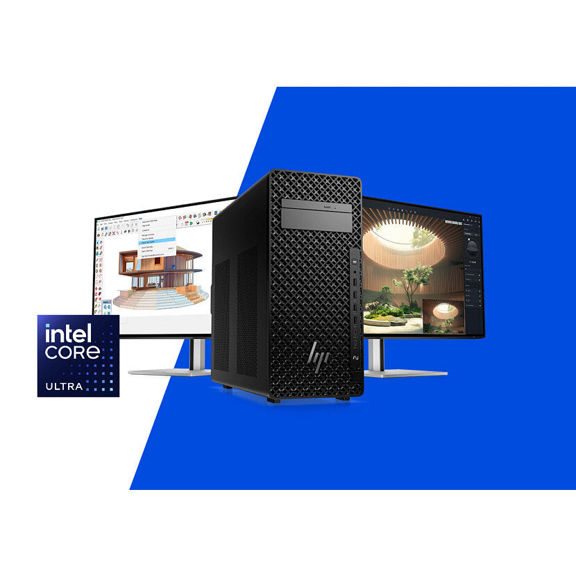 HP Z2 Tower G1i Intel Core Ultra 9 285K 32 GB DDR5-SDRAM 1 TB SSD NVIDIA RTX 2000 Ada Windows 11 Pro Workstation AI Workstation, AI PC Black