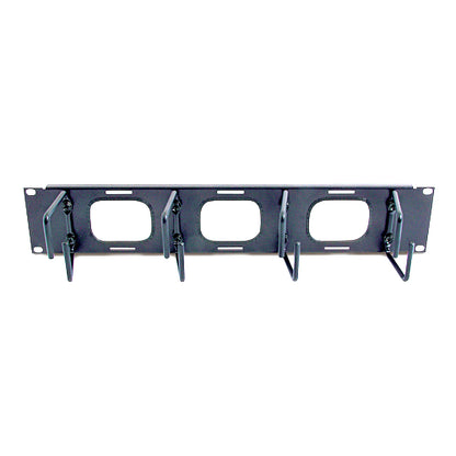 APC Horizontal Cable Organizer 2U w/pass through holes