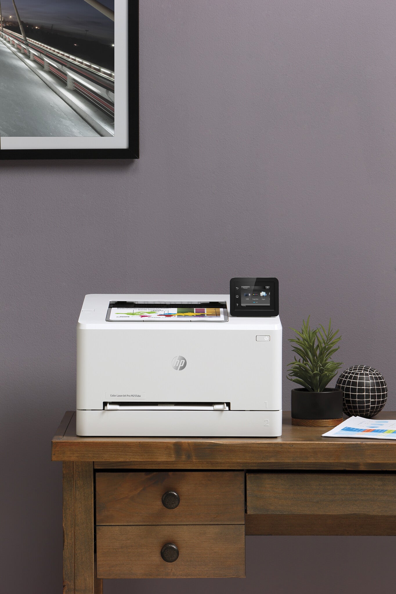 HP Color LaserJet Pro LaserJet Pro M255dw Wireless Color Printer, Duplex