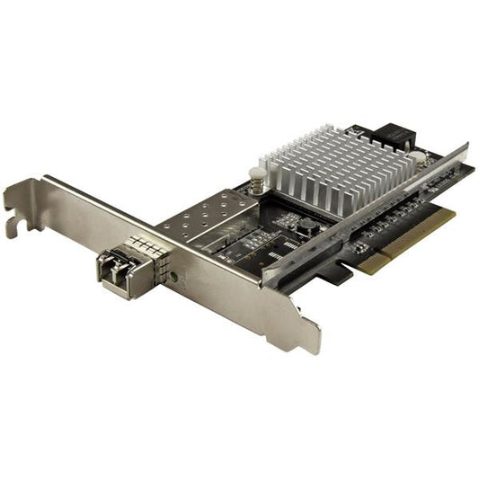 StarTech.com 1-Port 10G SFP+ Fiber Optic Network Card - PCIe - Intel Chip - MM