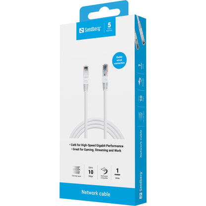 Sandberg Network Cable UTP Cat6 1 m