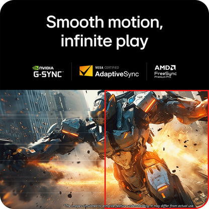 LG 27" UltraGear™ OLED 480Hz QHD Gaming Monitor