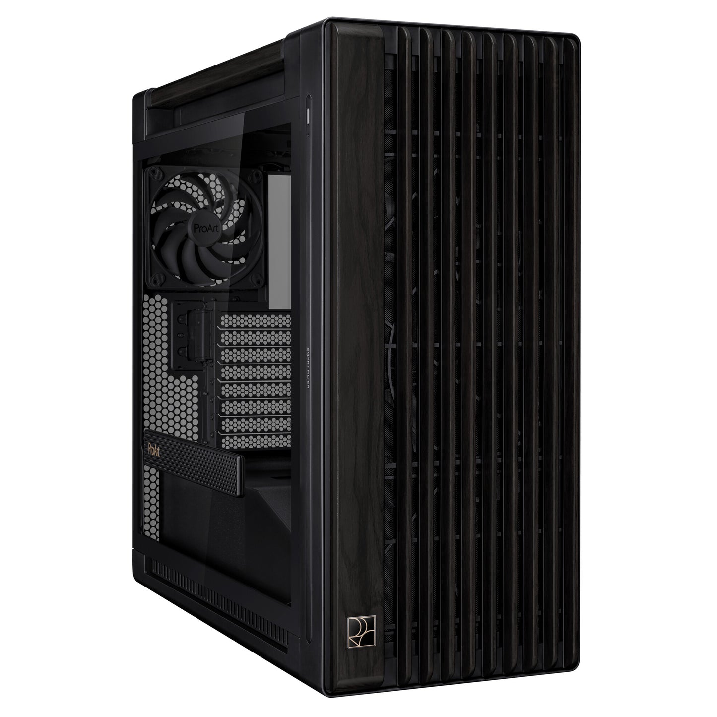 ASUS ProArt PA602 Wood Edition Midi Tower Black