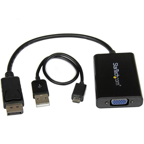 StarTech.com DisplayPort to VGA Adapter with Audio