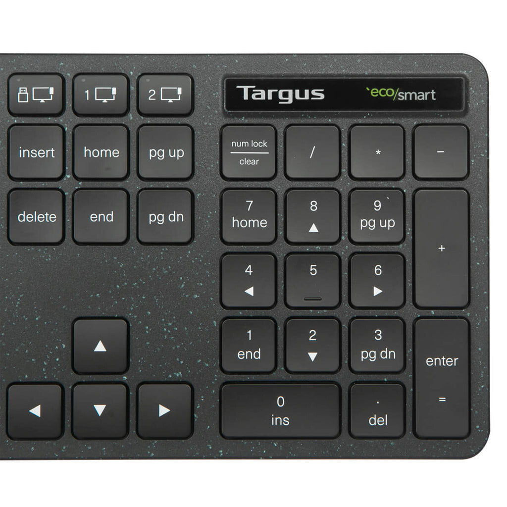 Targus AKB873UK keyboard Universal RF Wireless + Bluetooth QWERTY UK English Black