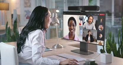 Vision VFM-DSXP monitor mount / stand 165.1 cm (65") Desk Black