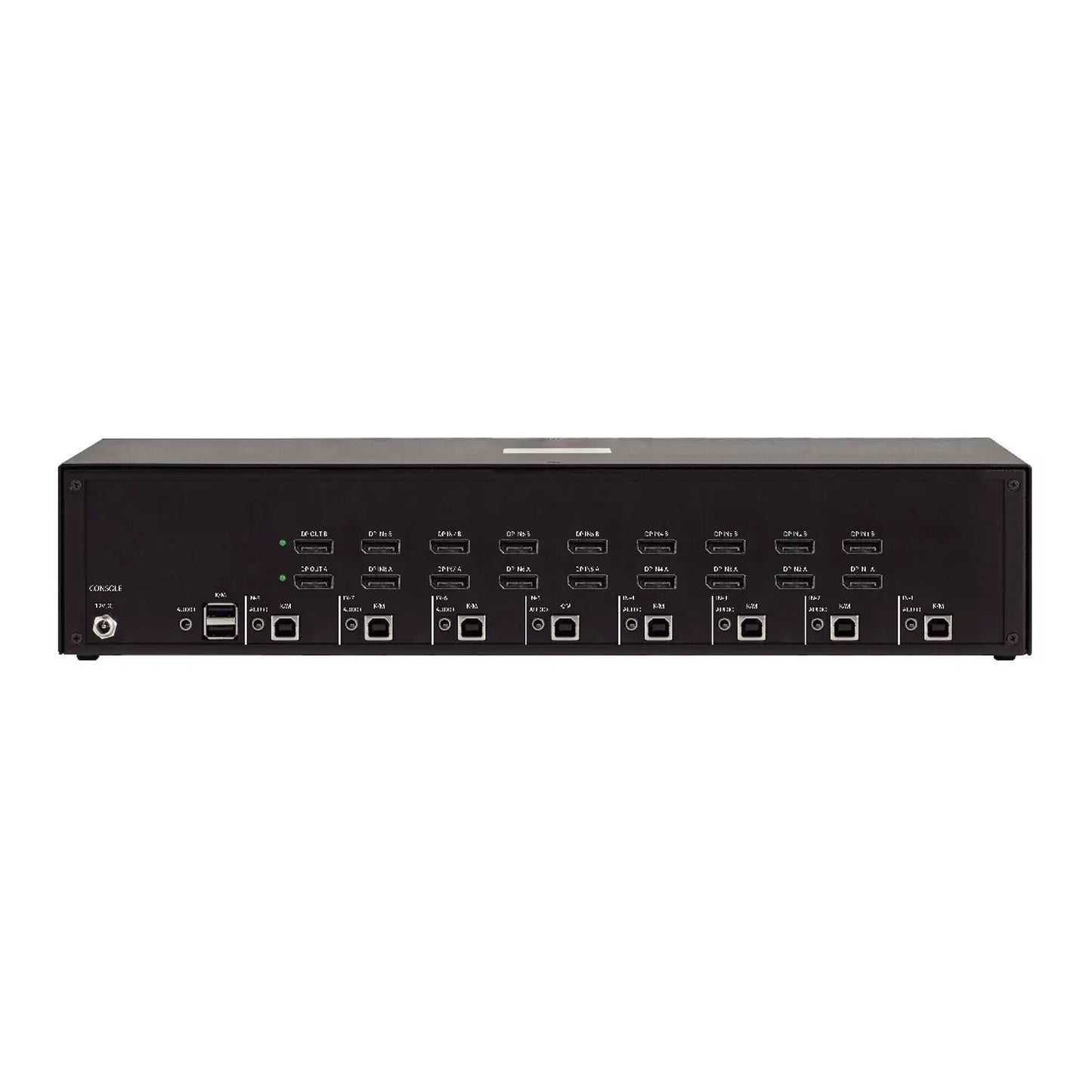 StarTech.com Secure 8-Port Dual-Monitor KVM Switch, DisplayPort, 4K 60Hz, NIAP 4.0 Desktop KVM, Metal Housing, Made in the USA
