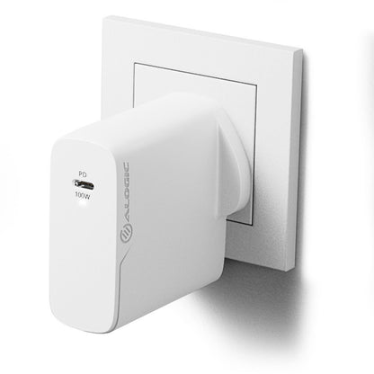 ALOGIC WCG1X100-UK mobile device charger Universal White AC Indoor