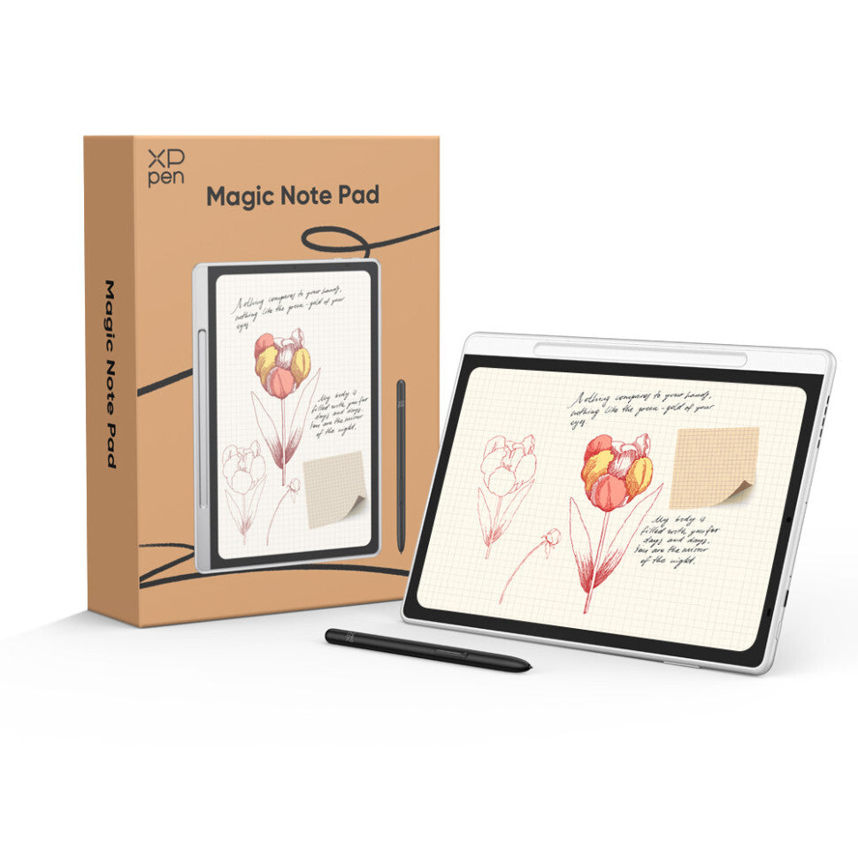 XPPen Magic Note Pad graphic tablet White 5080 lpi 148 x 236 mm USB/Bluetooth