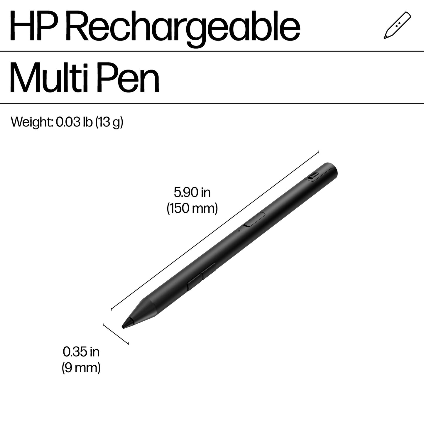 HP 705 Rechargeable Multi Pen