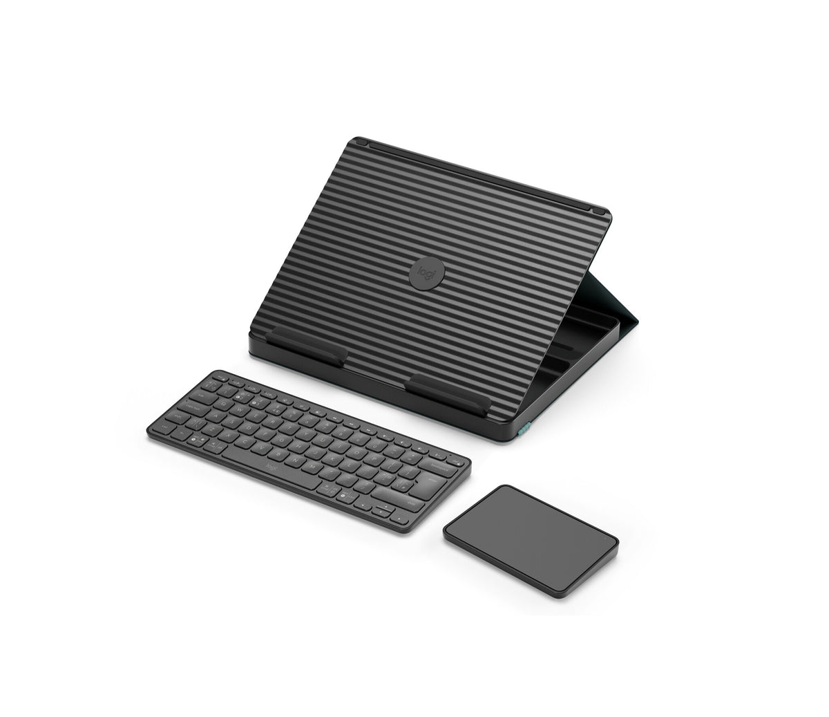 Logitech Casa QWERTY UK English Bluetooth Grey