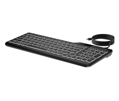 HP 400 Backlit Wired Keyboard