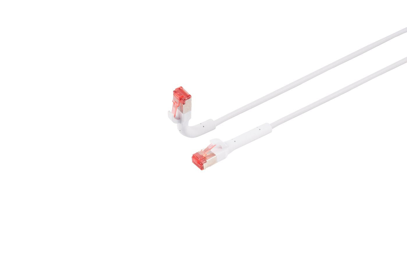 Lanview LV-6AFTP-FLEX-ANG-01W networking cable White 1 m Cat6a U/FTP (STP)