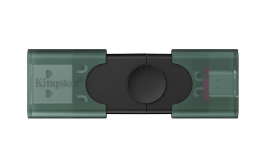 Kingston Technology DataTraveler 256GB USB-A + USB-C 3.2 Gen 1 DuoG2