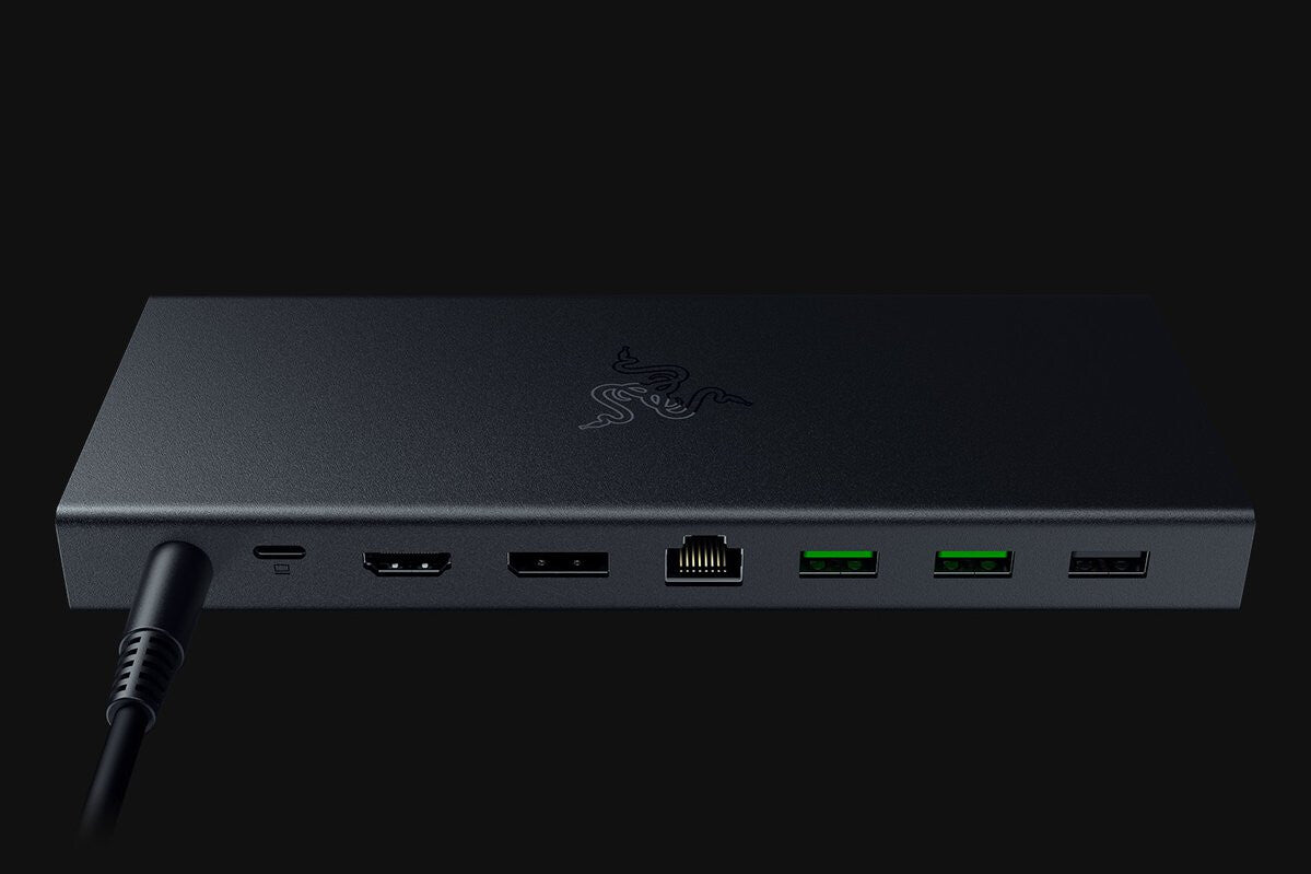 Razer RC21-02280100-R3W1 laptop dock/port replicator Wired USB 3.2 Gen 1 (3.1 Gen 1) Type-C Black