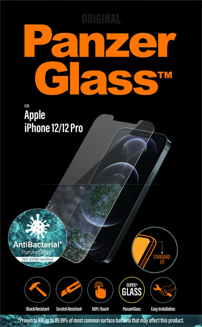 PanzerGlass ® Screen Protector iPhone 12 | 12 Pro | Standard Fit