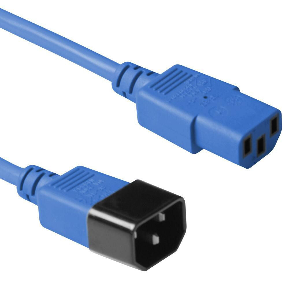 Microconnect PE1413B3 power cable Blue 3 m C13 coupler C14 coupler